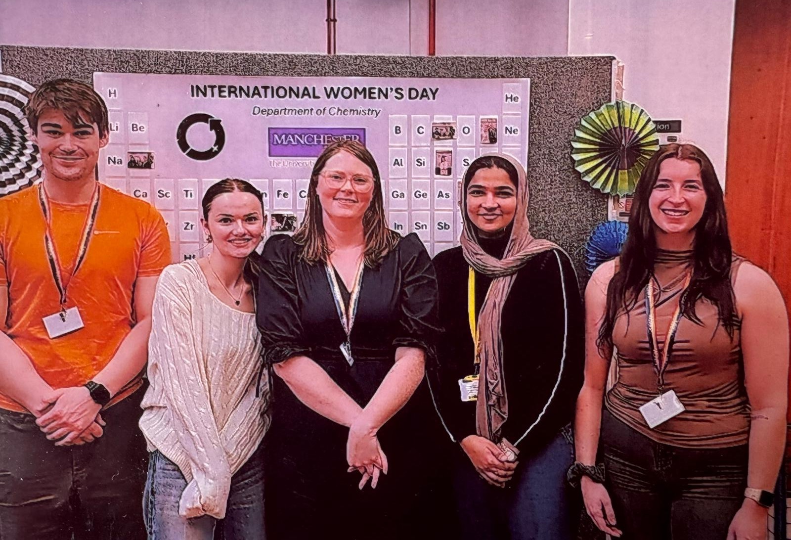 Photo for The group attends UoM Department of Chemistry's International Women's Day event