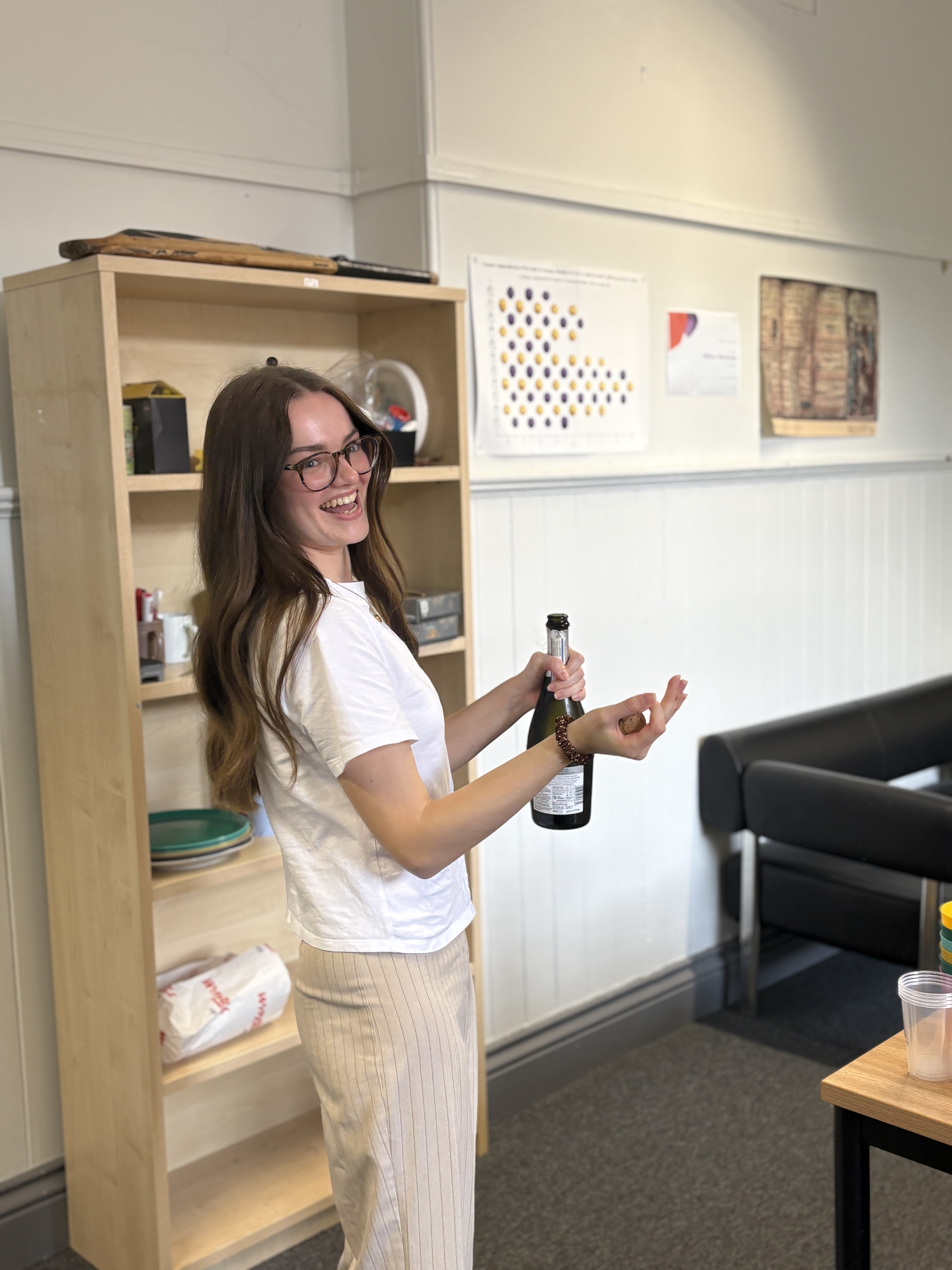 Photo for Ffion completes her MChem viva! Time to party!